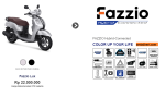 pilihan warna Yamaha Fazzio Lux tahun 2022