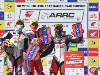 Balapan ARRC 2022 Rheza Danica Ahrens dan Andi Farid Izdihar Juara pertamax di Buriram, Thailand (1)