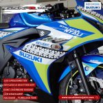 Modifikasi Suzuki GSX R150 livery Moto GP Mandalika gans...
