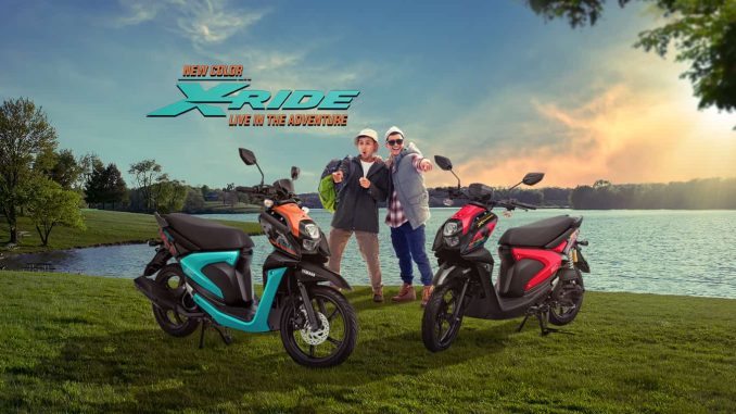 3 warna baru Yamaha X-Ride 125 tahun 2022