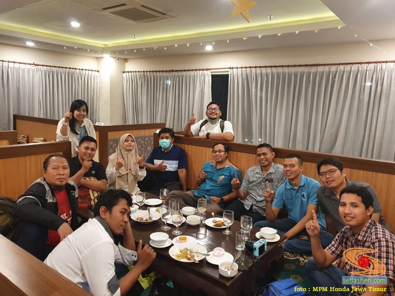 Ngabuburite seru konsumen loyal Honda dan blogger Jawa Timur tahun 2022
