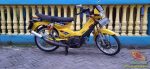 Penampakan Suzuki RC100S Asli Warna Kuning
