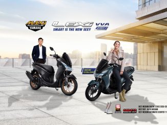 Warna dan grafis baru Yamaha Lexi standar tahun 2022