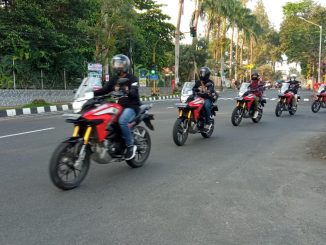 Buktikan Kenyamanan Honda CB150X , MPM Jawa Timur gelar CB150X Rolling City Born To Explore 2022