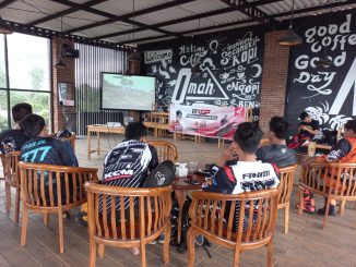 Komunitas CRF Malang gelar trabass sekaligus nobar MXGP 2022