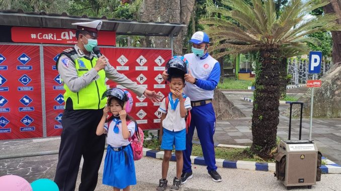 MPM Honda Jatim dan Polres Malang gelar Edukasi Anak Usia Dini di Taman Lalu Lintas (1)