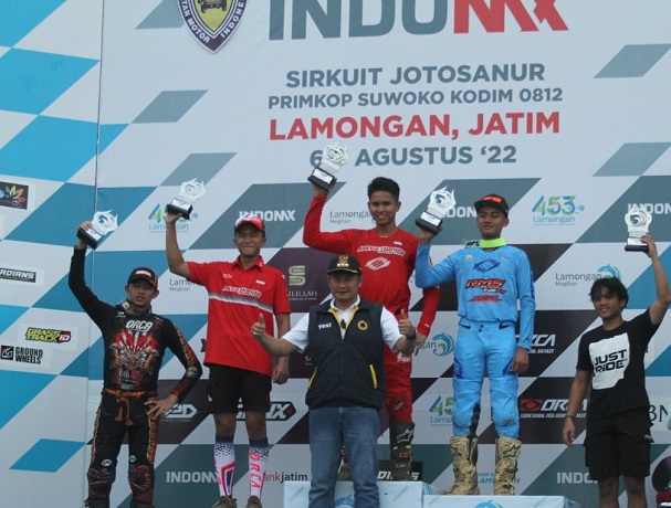 Crosser Honda Dominasi Podium Seri Pembuka IndoMX National Championship 2022 di Lamongan, Jawa Timur (3)