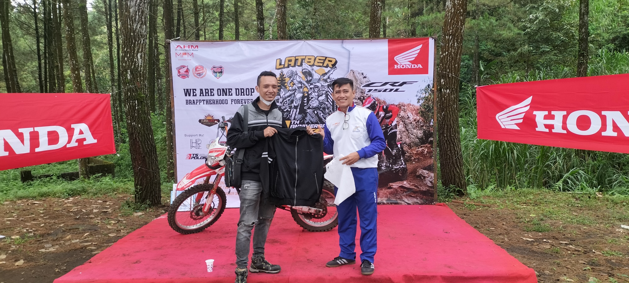 200 Bikers Honda CRF150L Jatim gelar Latihan dan Trabasan jalur Welirang Penanggungan tahun 2022 (4)