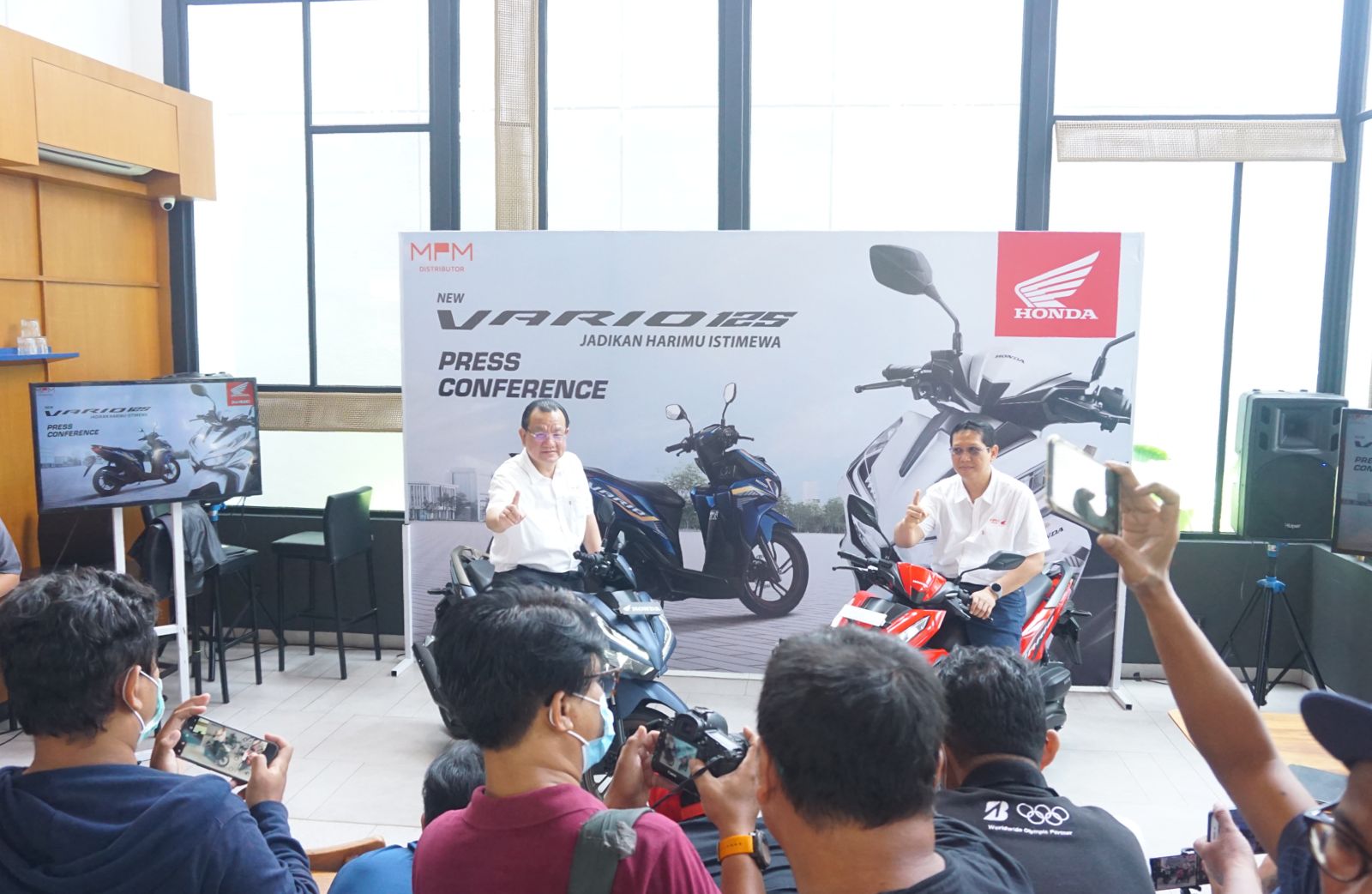 Harga New Honda Vario125 tahun 2022 area Kota Surabaya gans...