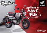 Warna baru Honda Monkey 2022 Semakin Unik dan Ikonik brosis