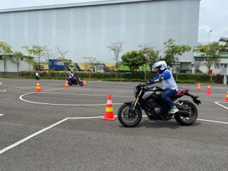 Biker moge Honda Jawa Timur gelar Safety Riding