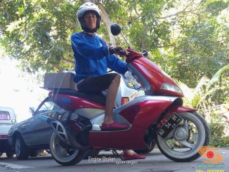Penampakan skuter mocin Grand Surya Elite 125cc alias Daiheyo elegance (9)