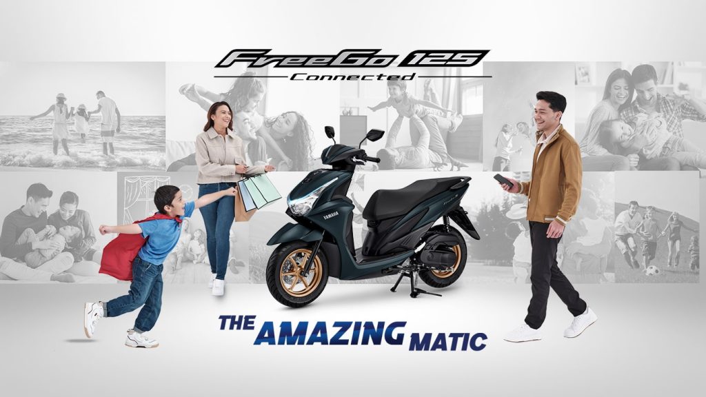 Yamaha rilis Yamaha FreeGo 125 Connected tahun 2022