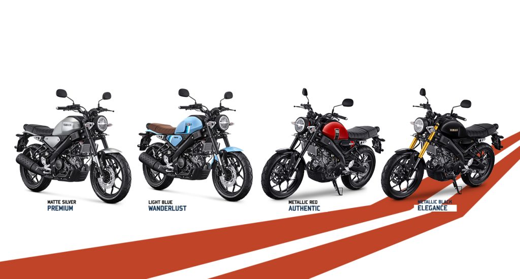 4 warna baru Yamaha XSR 155 tahun 2023