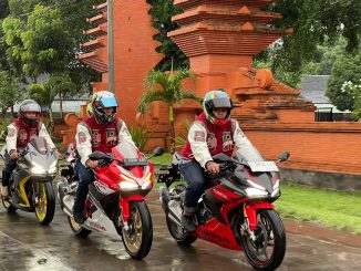 Bikers Honda CBR250RR Jawa Timur gelar Touring Satmori Sambil Berbagi tahun 2023 (4)