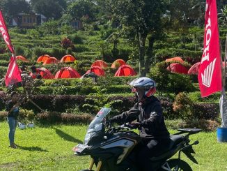 Komunitas Honda Jatim gelar kopdar Honda Bikers Adventure Camp 2023 di Pacet, Mojokerto