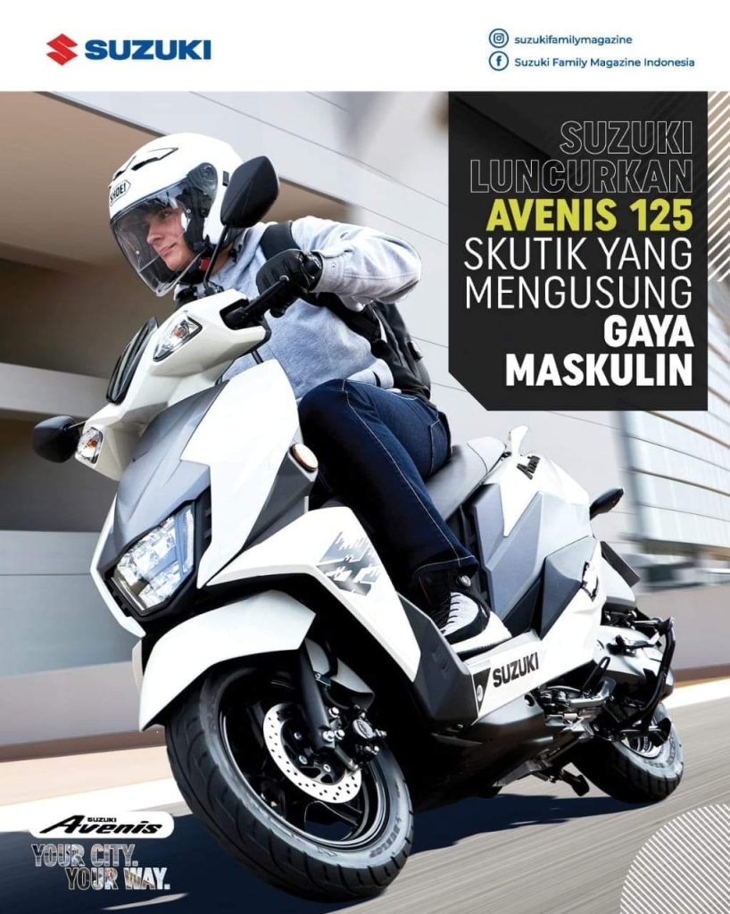 Spesifikasi dan fitur motor matic Suzuki Avenis 125 tahun 2022 (5)