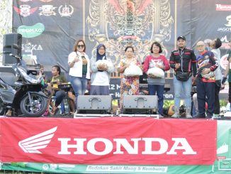 Honda PCX Club Indonesia (HPCI) chapter Pare, Kediri rayakan HUT pertamax gans..