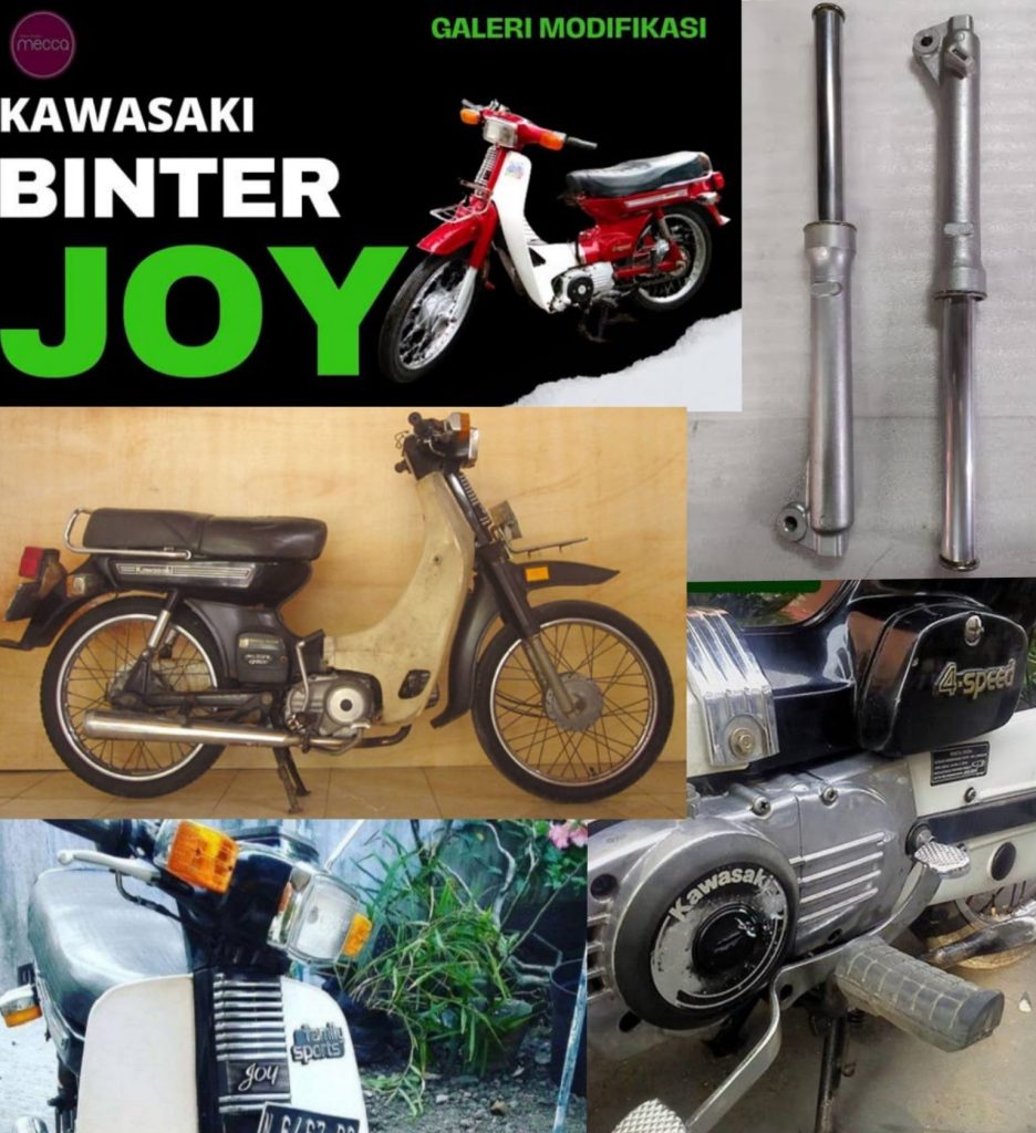 Menengok bebek jadul Kawasaki Binter Joy tahun 80an