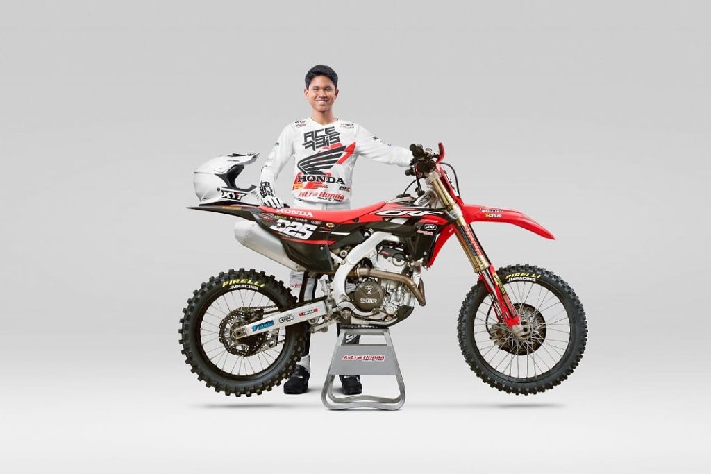 Delvintor Alfarizi Siap Ukir Sejarah di GP Motocross 2023