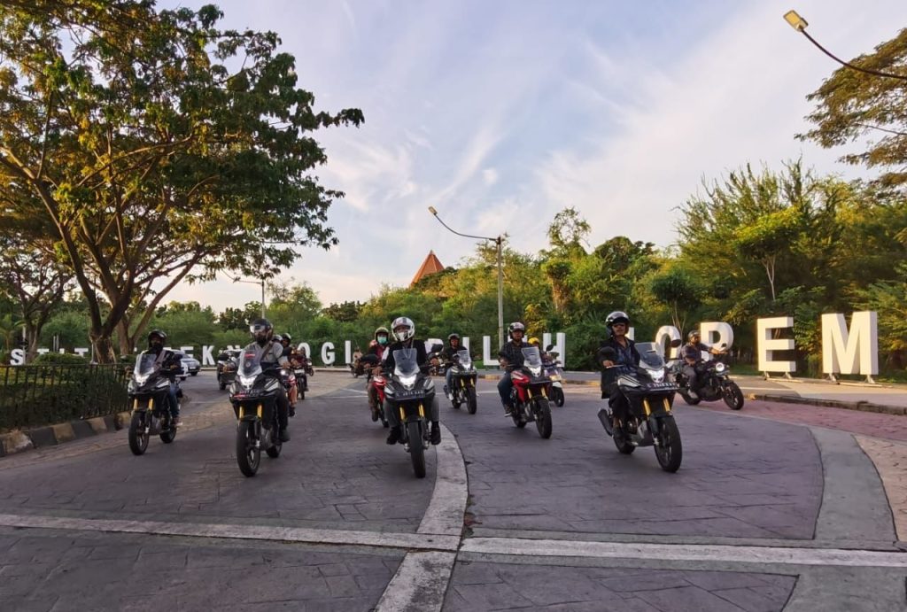 Biker Honda CB150X gelar City Riding di Kota Pahlawan 2023 (2)