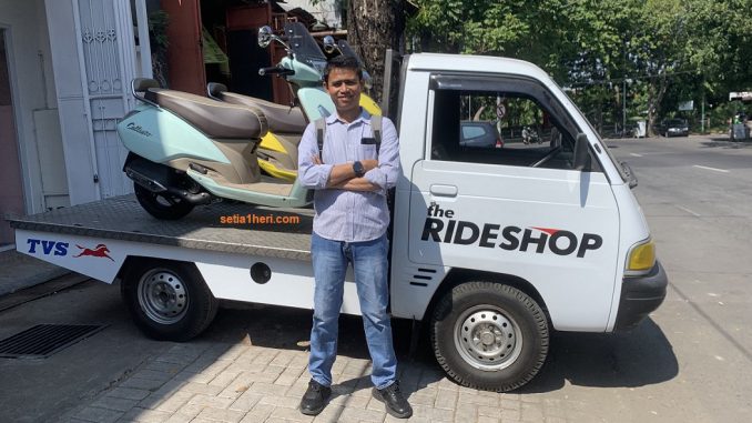 The Rideshop - Diler motor TVS hadir di Kota Surabaya brosis