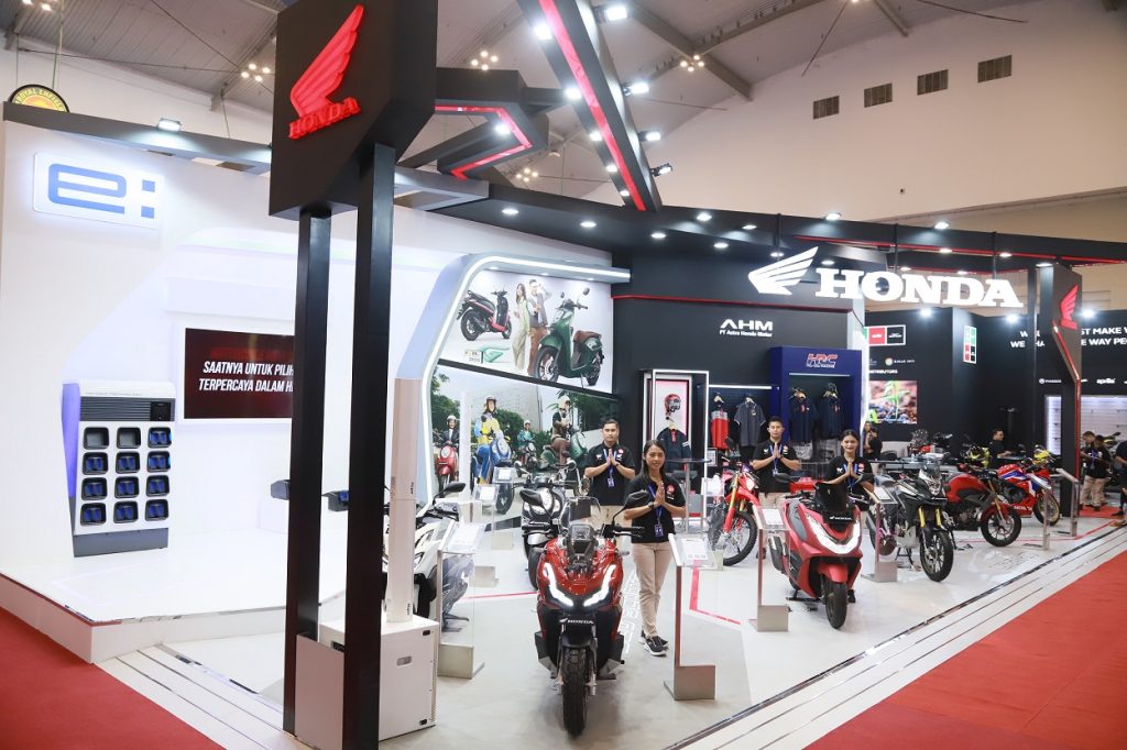 Yuuk intip motor-motor keren di Booth Honda GIIAS 2023