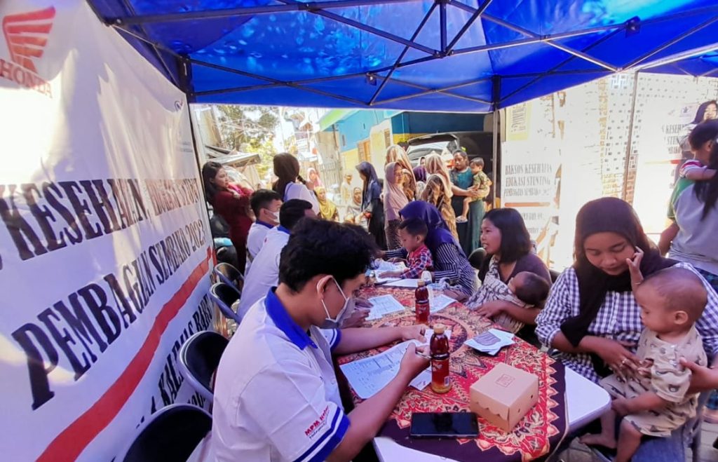 MPM Honda Jatim Sinergitas Dengan YBSI peduli Stunting di Kota Surabaya
