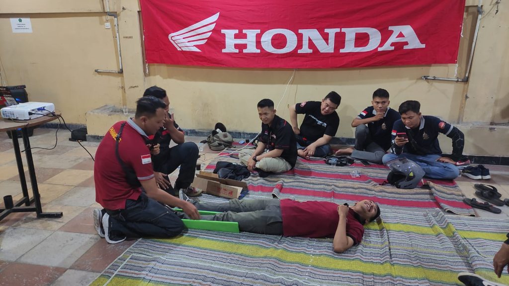 MPM Honda Jatim Bekali Komunitas Honda Basic Life Support untuk Persiapan HBD 2023