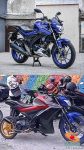 Modif motor matic pakai bodi motor sport laki, mengapa tidak... (4)