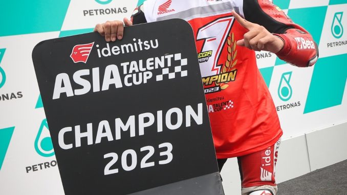 Veda Ega Pratama, Pebalap Astra Honda Kembali Cetak Sejarah Rajai Balap Asia 2023
