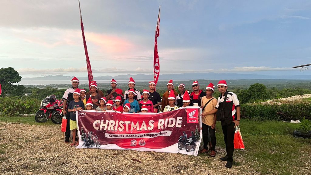 Christmas Ride Honda Community NTT tahun 2023