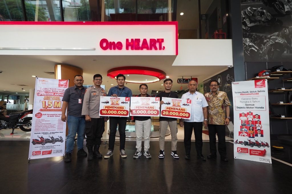 Ini 200 Pemenang Tahap 2 Undian Berhadiah Total 1,5 Milyar dari MPM Honda Jawa Timur