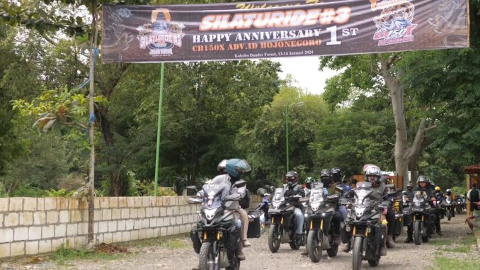 Komunitas Honda CB150X Jawa Timur gelar Silaturide #3 tahun 2024 di Bojonegoro