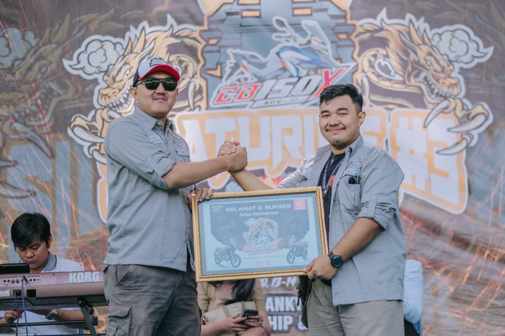 Komunitas Honda CB150X Jawa Timur gelar Silaturide #3 tahun 2024 di Bojonegoro 