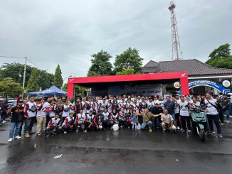 400 Bikers Honda ramaikan Gebyar Keselamatan Berkendara 2024 di Mapolda Jawa Timur