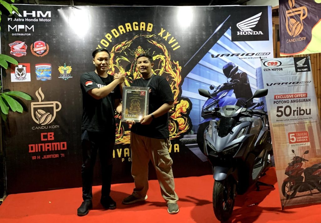 Biker Honda Vario Avast Java gelar Kopdargab XXVII 2024 di Ponorogo, Jawa Timur
