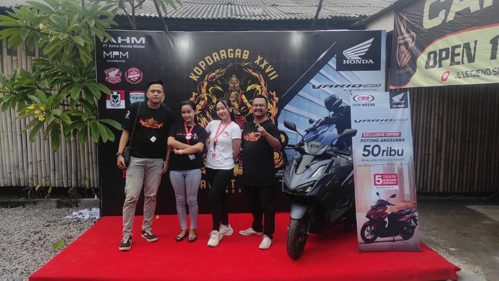 Biker Honda Vario Avast Java gelar Kopdargab XXVII 2024 di Ponorogo, Jawa Timur