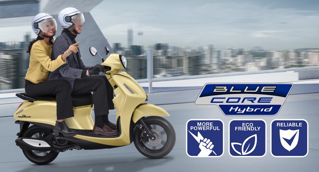 Warna baru Yamaha Grand Filano Hybrid-Connected tahun 2024