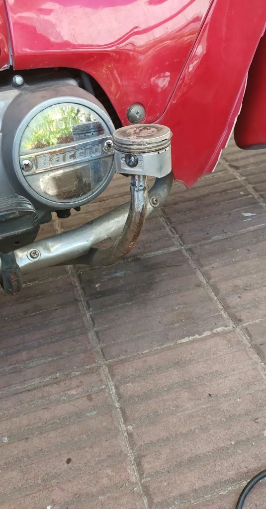 Sepeda motor punya mekanik ini unik, gokil gans... (4)