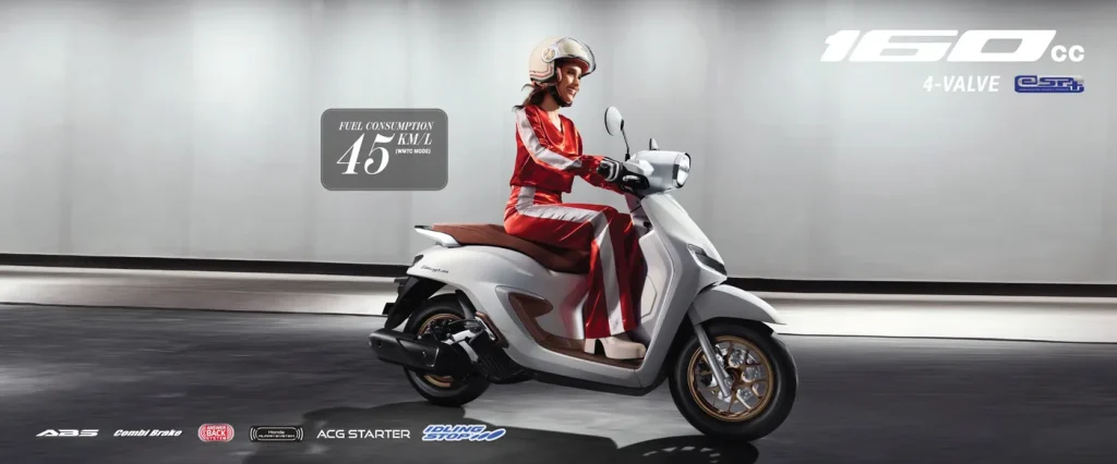 Spesifikasi dan pilihan warna New Honda Stylo 160 tahun 2024
