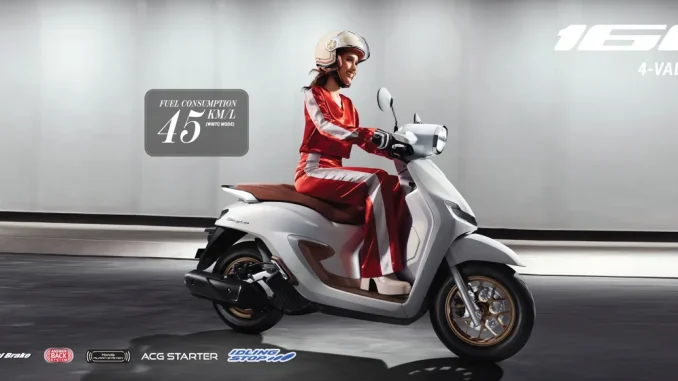Spesifikasi dan pilihan warna New Honda Stylo 160 tahun 2024