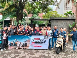 Weekend Ride Komunitas Biker Honda Malang Bersama New Honda Stylo160